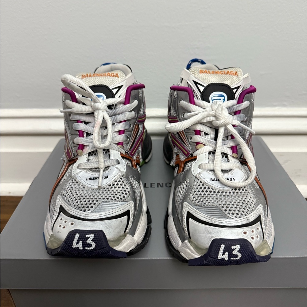 Balenciaga Runner Sneaker 'Grey Multi-Color' - Picture 2 of 11